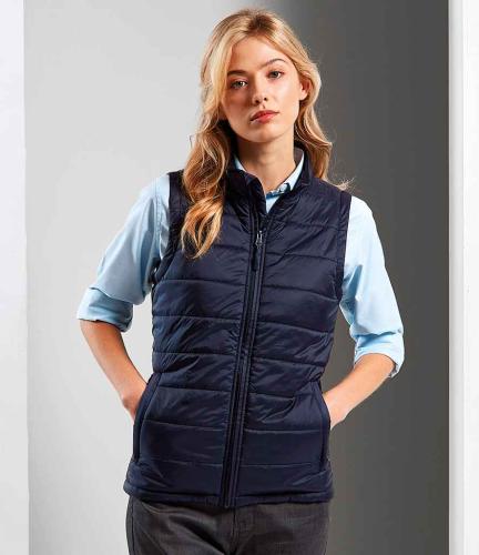 Premier Ladies Recyclight? Padded Gilet - NAV - M